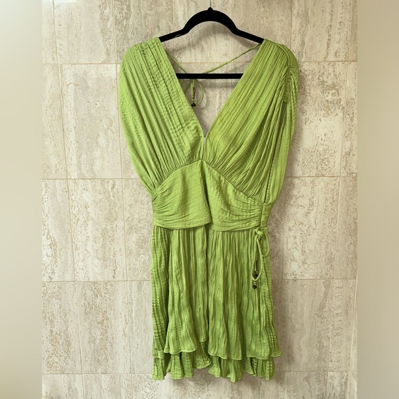 Free People Bonny Mini Dress (Medium) - Lime Green - Picture 4 of 7